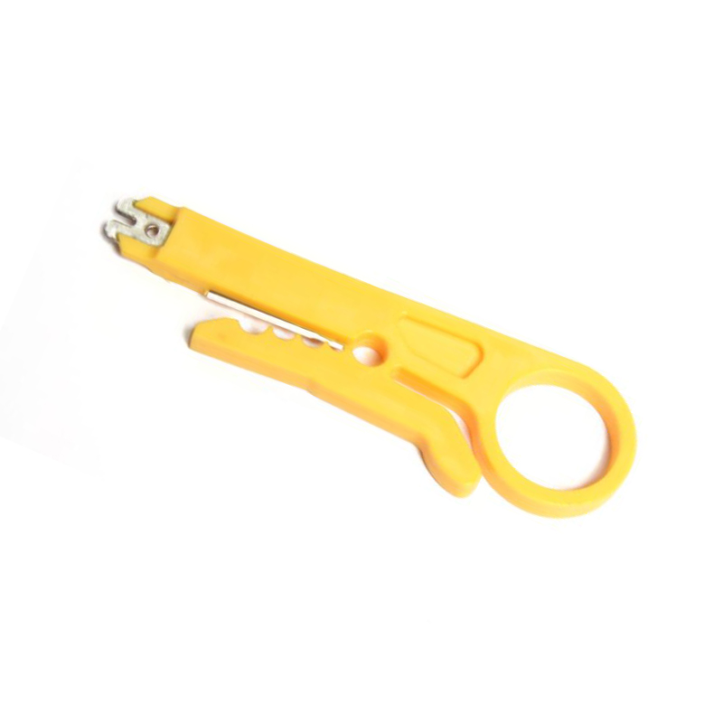 Mini wire stripper Wire tool Wire stripper card line knife Monitoring line Yellow wire stripper