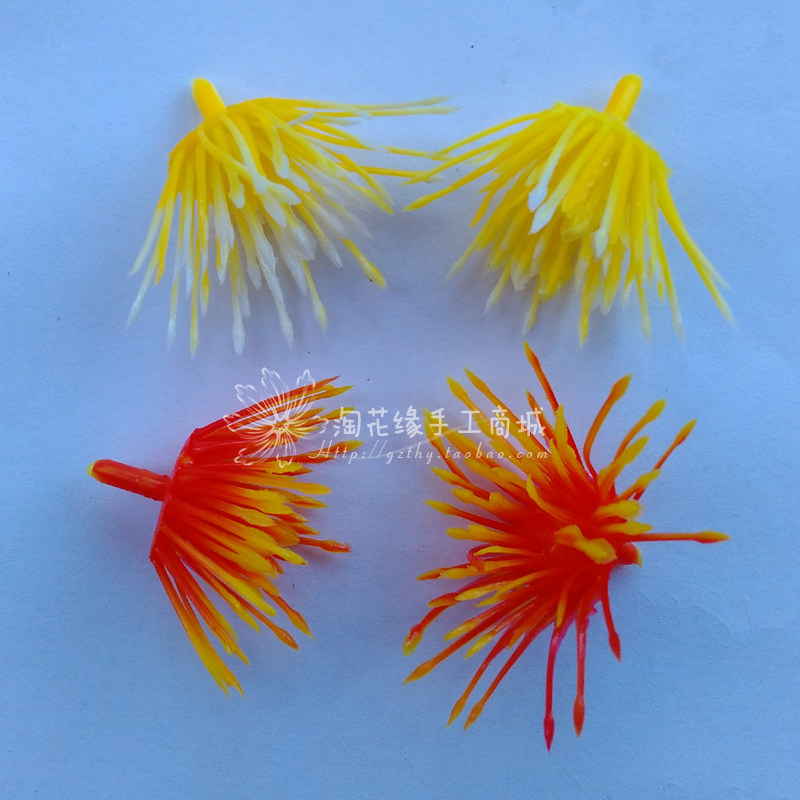 Dongli flower material water lily material stockings flower plastic flower stamen water lily heart water lily core