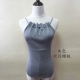 2018 mùa hè sexy treo vai tự tu luyện áo pull đan áo vest nữ dây kéo dây rút áo ngoài vai - Áo ba lỗ
