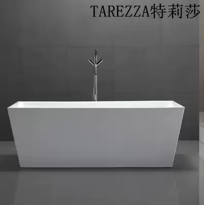 Teresa European-style square Imperial Concubine independent bath basin acrylic bathtub 1 5 1 6 1 7 meters
