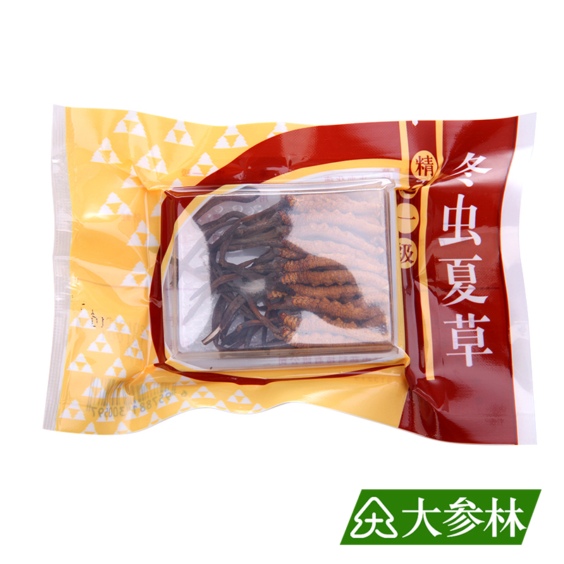 大参林冬虫夏草 紫云轩虫草  5g 青海玉树 滋补