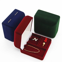 Ring earrings Necklace three-piece jewelry packaging box Gift box Jewelry storage box Ring earrings bracelet