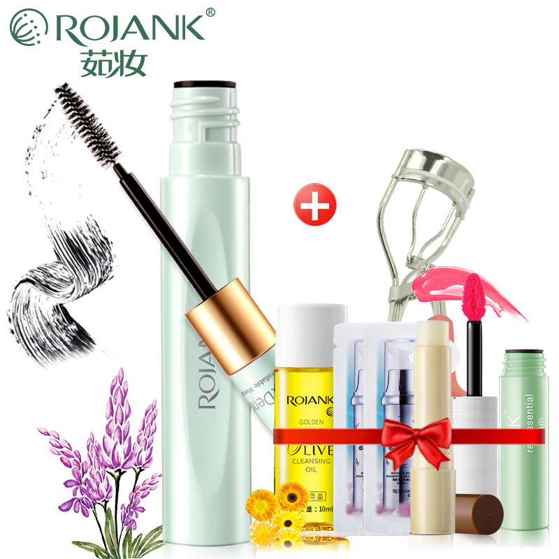 ROJANK/茹妆随心控睫毛膏防水纤长卷翘双效持久不晕染黑色睫毛膏
