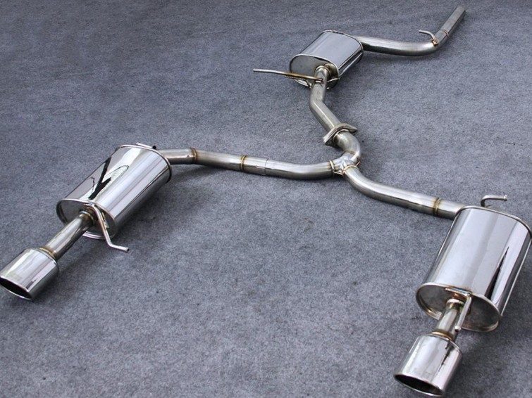 Volkswagen CC Scirocco Golf 6 7 Passat Santana Lingdu GTI valve double exhaust pipe modification
