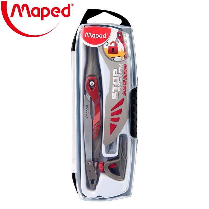 MAPEDMaped196310CH student mathematical compasses three sets of innovative intelligent compasses