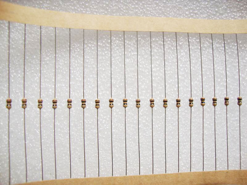 Electric car charger brand new carbon film resistance 1 6W 1 8W 10R 10 European choreography with every boxed RMB15