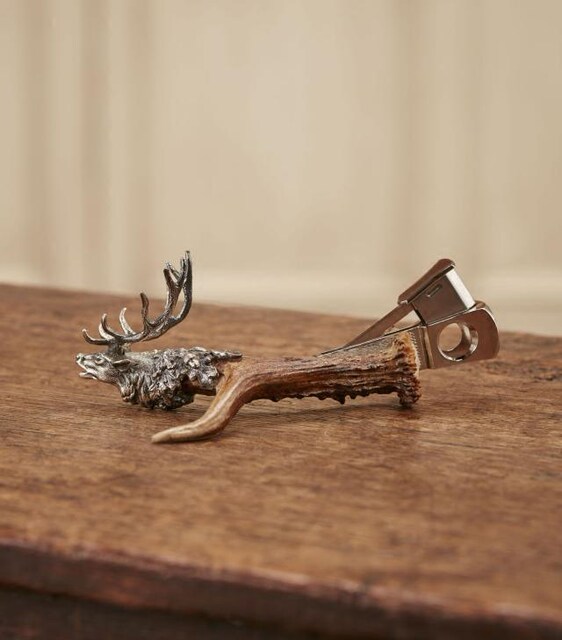 James Purdey & Sons Deer Antler Cigar Cutter Deer Antler Cigar Cutter