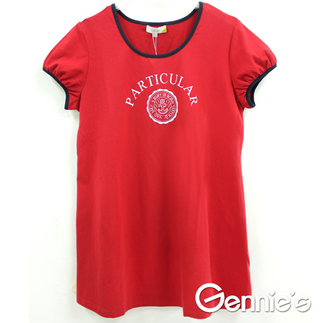 【Gennie’s奇妮】海军风船锚印花春夏孕妇上衣 (G3128)