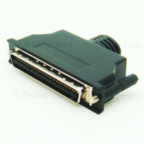 Yunteng FMC68M-K-AS SCSI plug HPCN68 male plastic shell 68-core male crimp connector