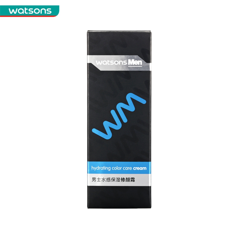 Watsons/屈臣氏男士水感保湿修颜霜50克*3件
