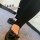 Quần legging nữ size siêu béo mm mùa thu quần legging size lớn cộng với quần chân béo eo cao thun co giãn 250 kg quần đũi nữ đẹp Cộng với kích thước quần áo