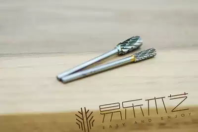 Yile wood art coarse tooth plate cylindrical tungsten steel grinding head 2 35 3 0 shank diameter ultra-high cutting efficiency recommended