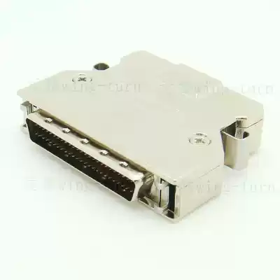 Yunteng MD50M-AL SCSI50pin iron shell straight out connector HPDB50 male solder wire connector