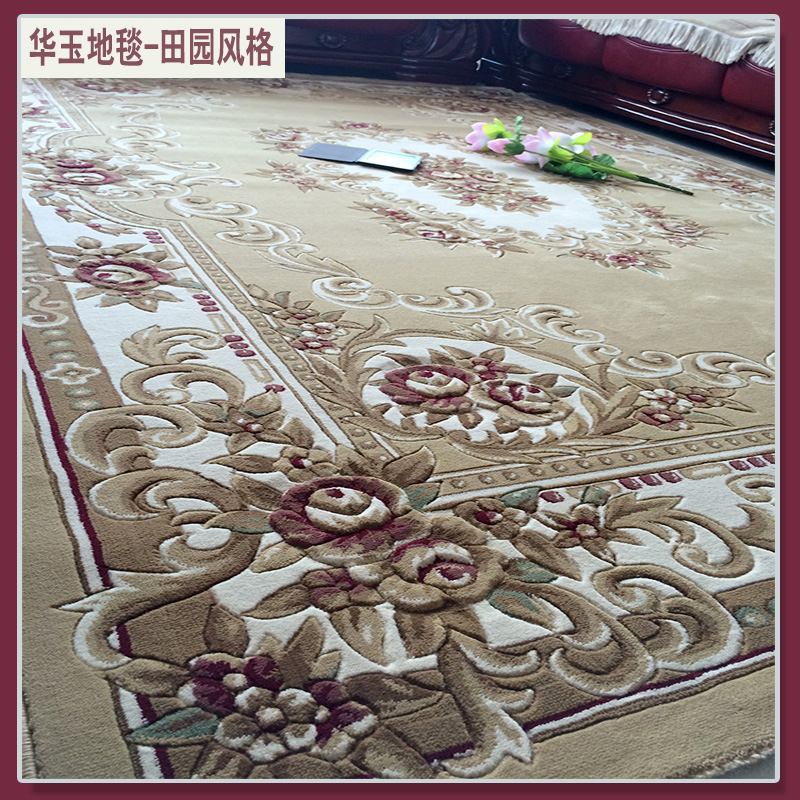 Hand wool layer shear floral shear living room bedroom tea few carpet
