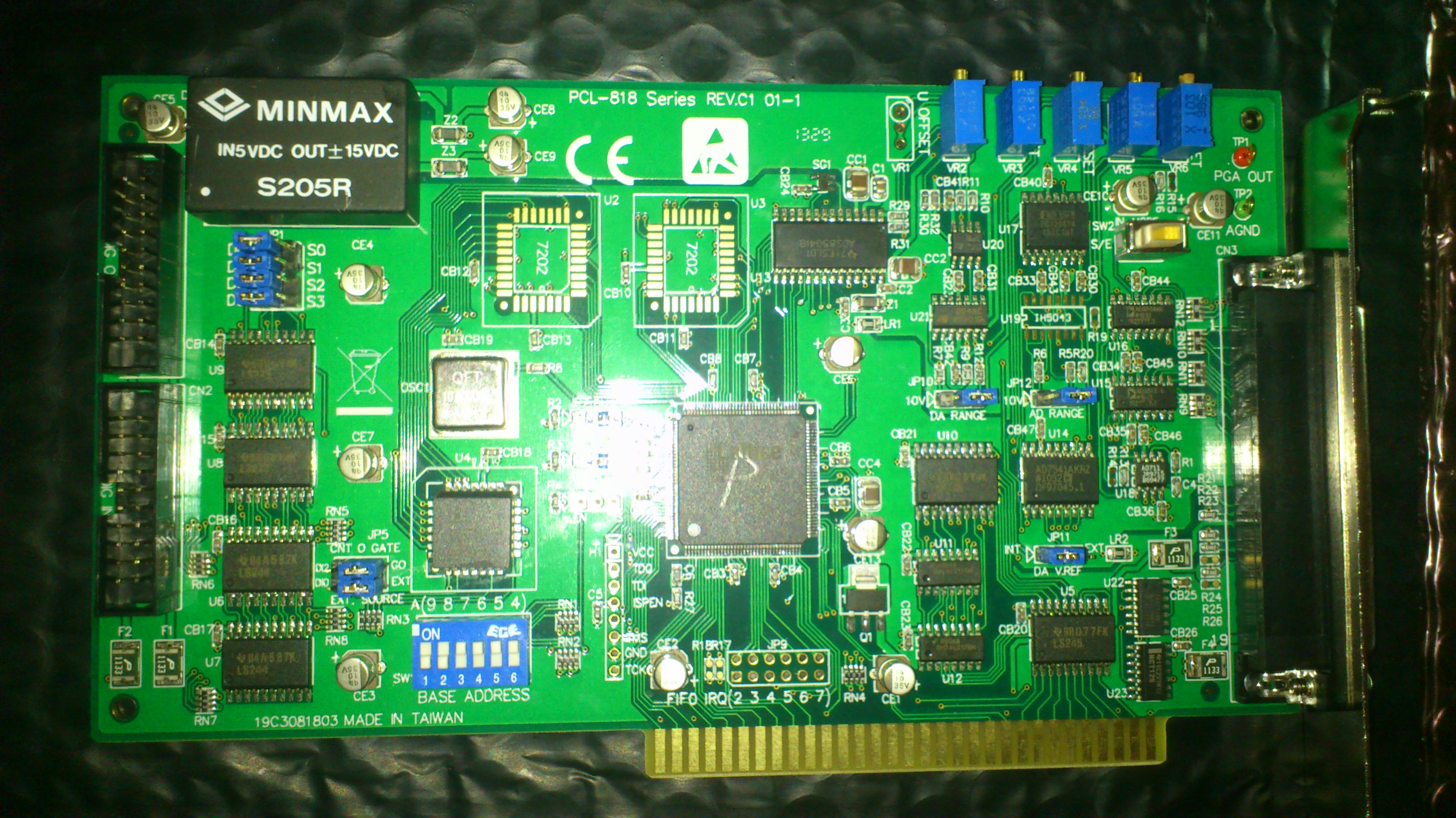 New Xinhua PCL - 818L16 multi - functional DAS card qualification for 2 years