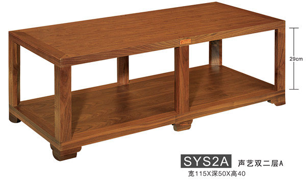 Jazz rack solid wood sound furniture sound furniture sound art double second floor SYS2A speaker cabinet power amplifier hifi equipment