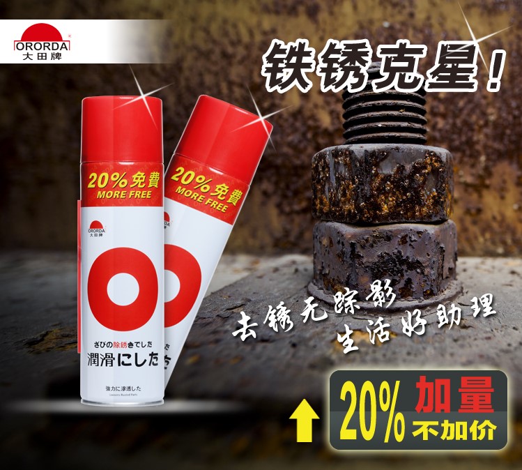 ORDA-80 Large Field Card Pine Rust Lube Mold Rust Remover Oil Stain Cleaner Mold Wash Molds