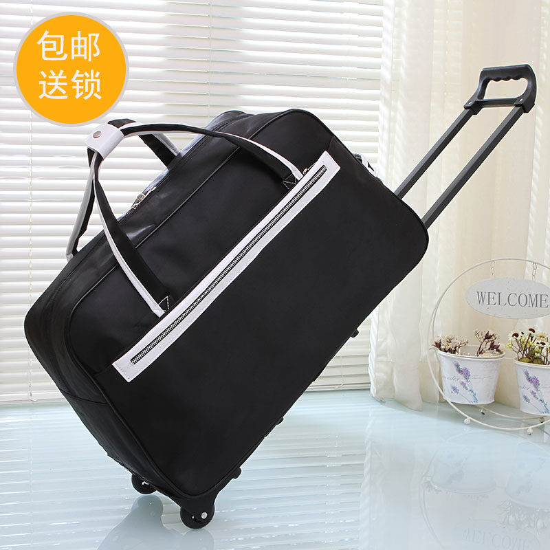 Trolley bag Men's and women's trolley case large capacity waterproof travel bag hand luggage bag boarding case travel bag special offer