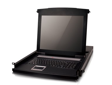 Blue bao LANBE AS-7100LS 17 inch LCD single-port KVM switcher spot