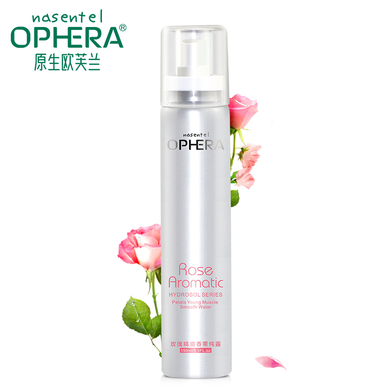 欧芙兰玫瑰纯露保湿爽肤水喷雾 天然精油花水补水收缩毛孔化妆水