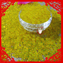 Lemon yellow round glass 50g 1 tael
