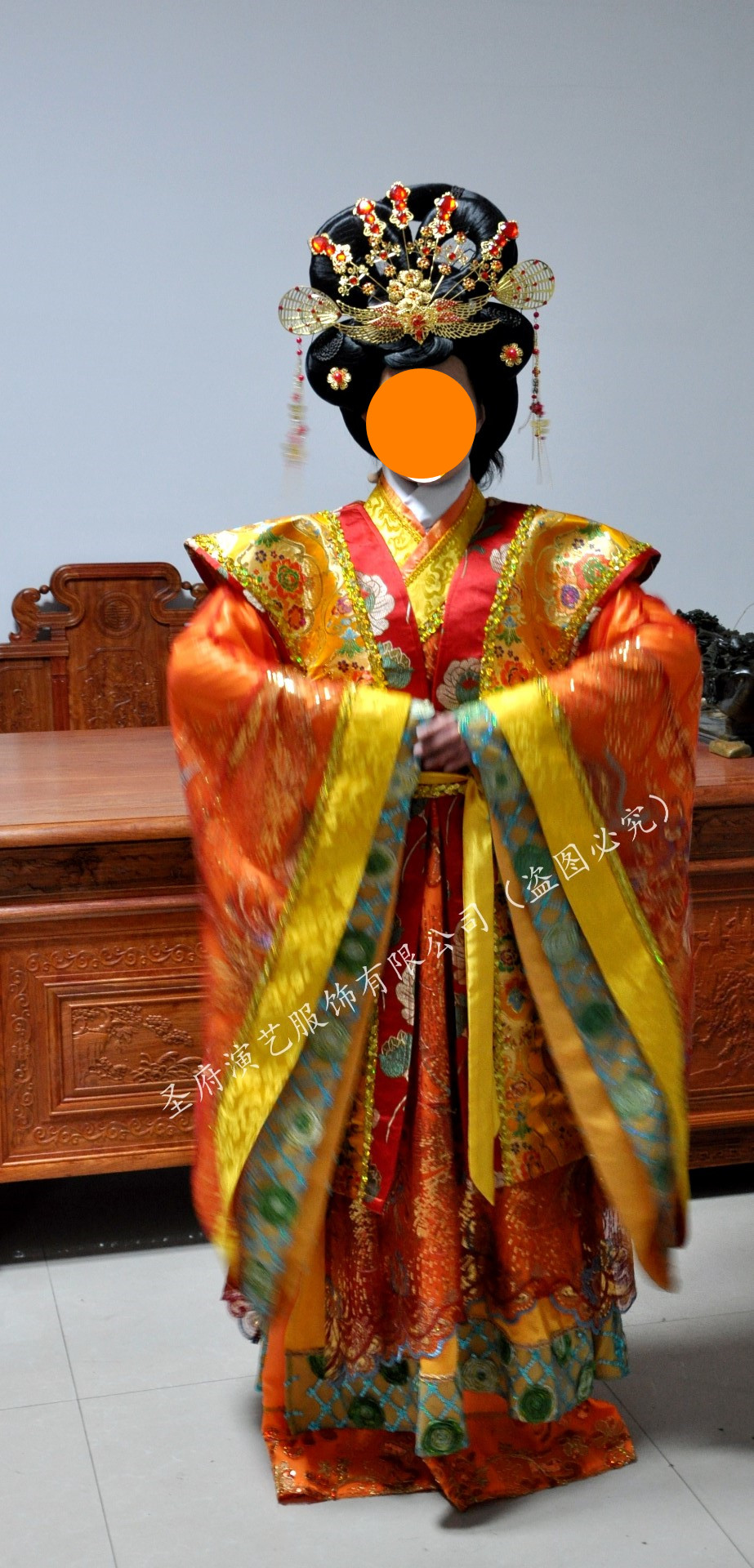 High-order classical queen mother queen queen princess costume film and television female costume performance costume stage performance costume costume