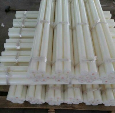 PA nylon rod plastic rod pure white nylon rod wear-resistant rod round rod tough rod excellent A rod 10 yuan KG