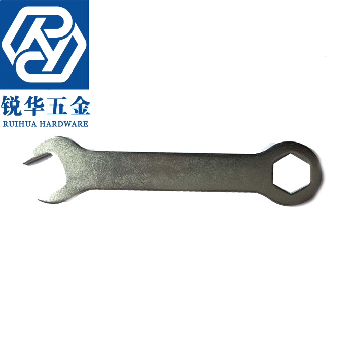 Ruihua Furniture Household Ultra-thin Simple External Hexagon Open-ended Wrench 10mm for Over-fire Customizable Processing