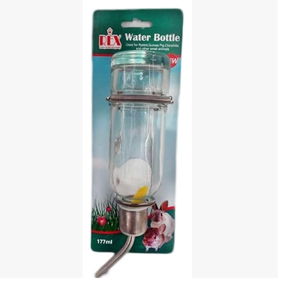 (national) imported glass water bottle small darling dragon cat rabbit anti-iron and hot water bottle kettle 180ml355ml