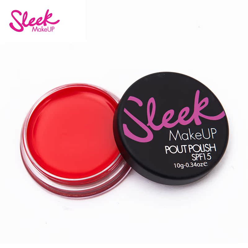 英国Sleek 水润唇冻 946 Electric Peach偏橙色滋润进口气色唇膏