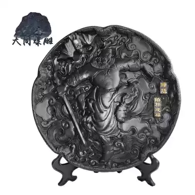 (Shanxi Pavilion) Shanxi Datong Coal City Zhong Kui Town Xie Yingfu Coal Carving Crafts Decoration