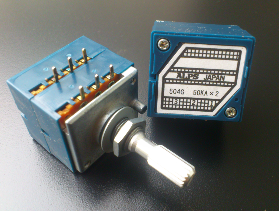 Flower handle--ALPS27-50k 100K 27 potentiometer (fidelity) 40 yuan