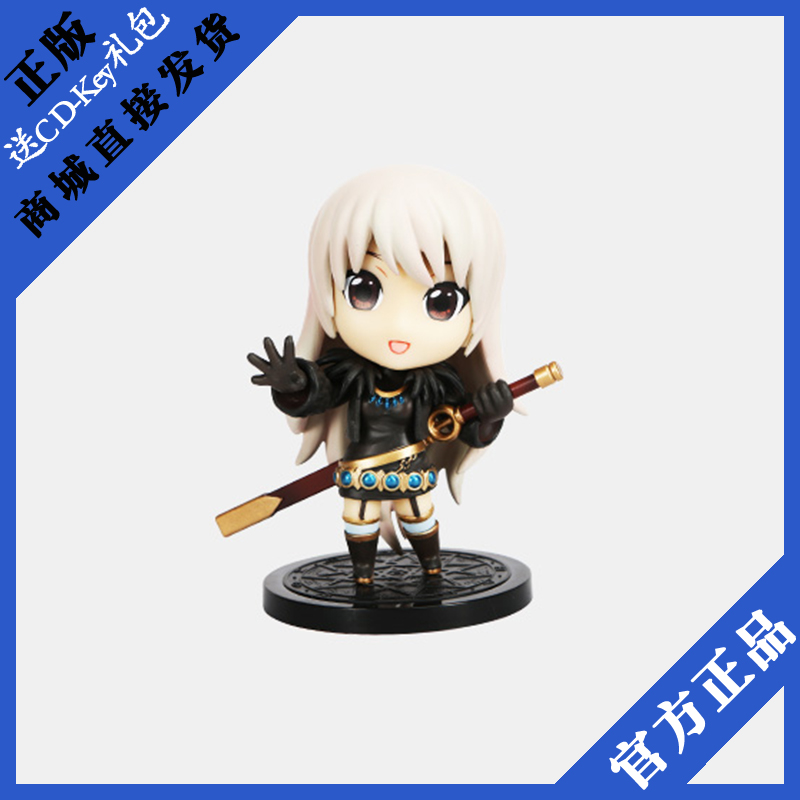 DNF genuine male and female ghost sword Q version model model female ghost sword mini-revered gift box