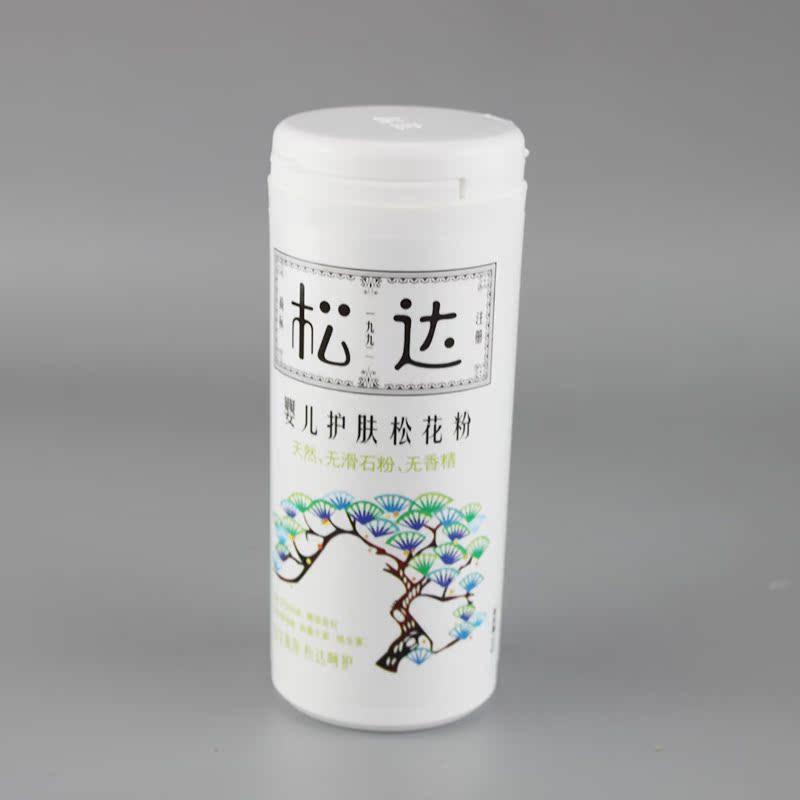 松达护肤松花粉婴儿痱子粉祛痱 爽身粉 不含滑石粉 52g