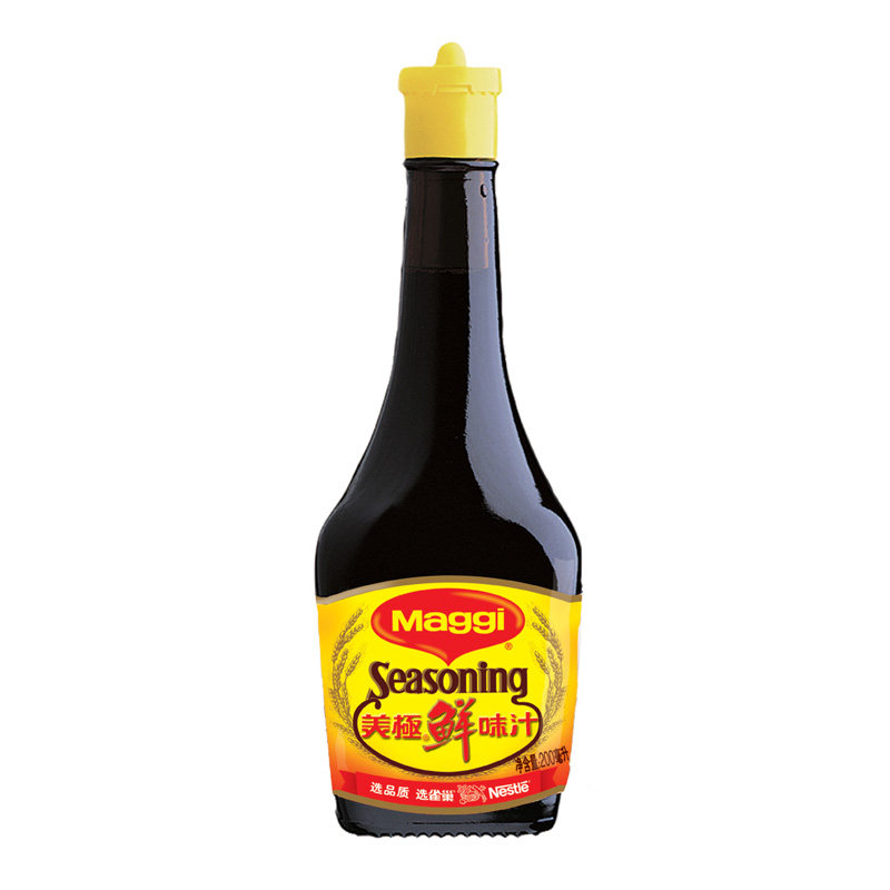 【天猫超市】雀巢美极鲜味汁200ml 三文鱼刺身海鲜生抽酱油