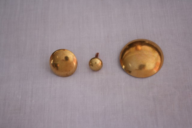 Brass saddle bubble New shepherd traditional harness