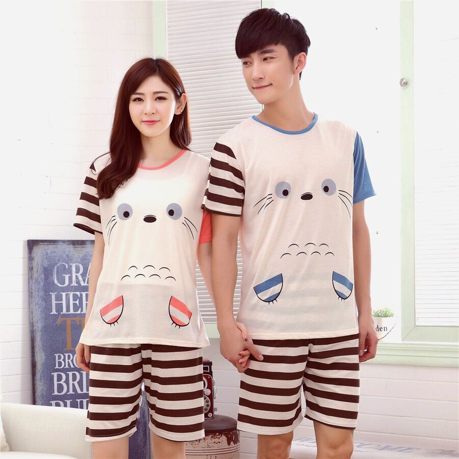 Pyjama mixte OTHER   en Polyester Polyester  à manche courte - Ref 3006409 Image 1