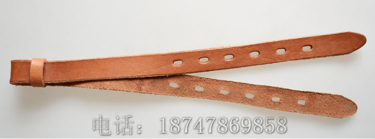 Inner Mongolia harness Military saddle accessories leather belly belt root Pure cowhide strong and durable 15 yuan root