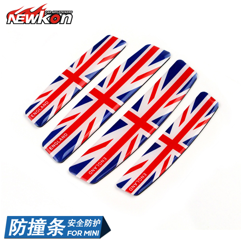 宝马迷你MINI米字旗车门防撞条 防撞贴cooper countryman clubman