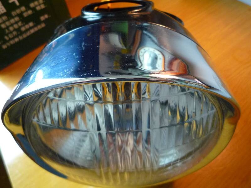 Stock Tokai 750 motorcycle headlight one bulb is bright brand (old items for sale)