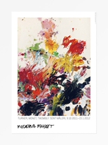 Tombley Twombly Unrestrained abstract color art poster Stockholm Museum of Contemporary Art