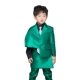 Trang phục catwalk mới cho trẻ em trình diễn T sân khấu biểu diễn quần áo màu xanh đậm trẻ em khăn choàng phù hợp với trang phục phù hợp với thủy triều