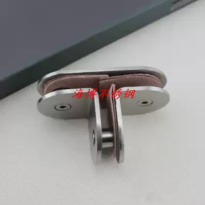 T-shaped double-sided clip Round glass fixing clip Glass door clip Bathroom glass fixing clip T-shaped glass clip