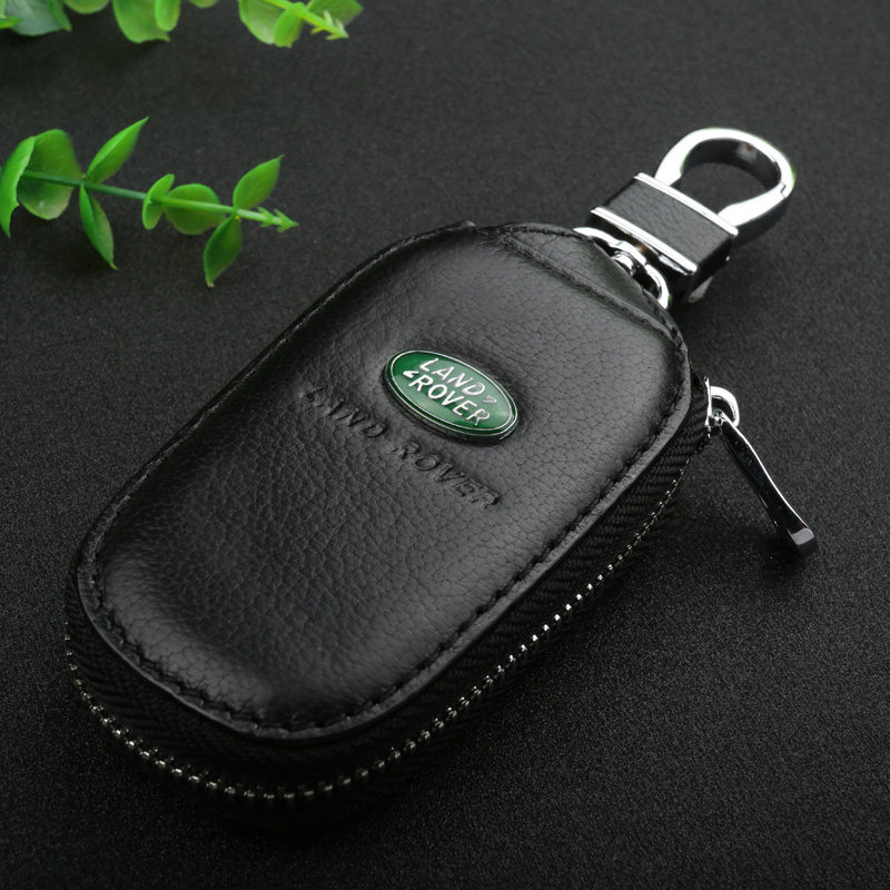 路虎揽胜极光神行者2发现神行路虎汽车真皮钥匙包 套 牛皮