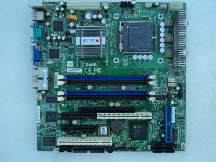 Original ultra - micro PDSML-LN2 single - way 775 needle server motherboard soft route firewall Beijing spot
