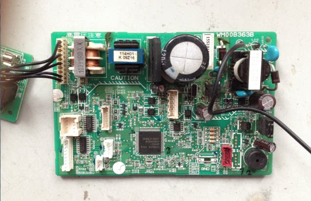 Repair Mitsubishi Electric air conditioner MSZ-SYE12VA MSZ-RE09VA indoor computer board WM00B336 B
