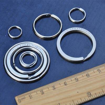 Universal keychains of various sizes, mini rings, keychains and key chains