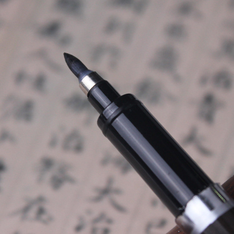 Zhongbai calligraphy, large, medium and small script calligraphy pen, soft brush, signature pen, sign-in pen, special pen for seal carving