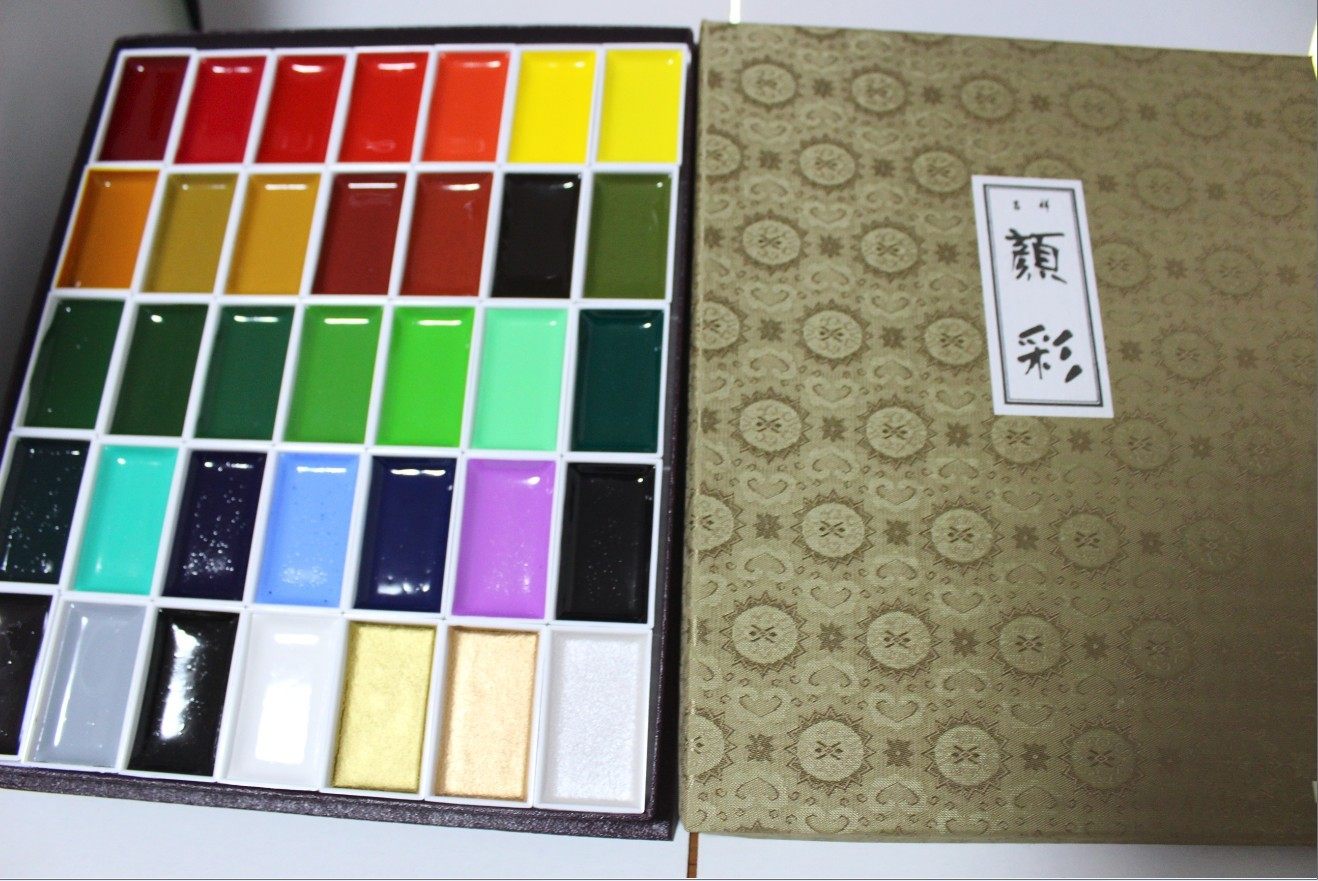  Mascot color 35 color auspicious country Paint Paint paint Paint Mascot Color 35 color on color