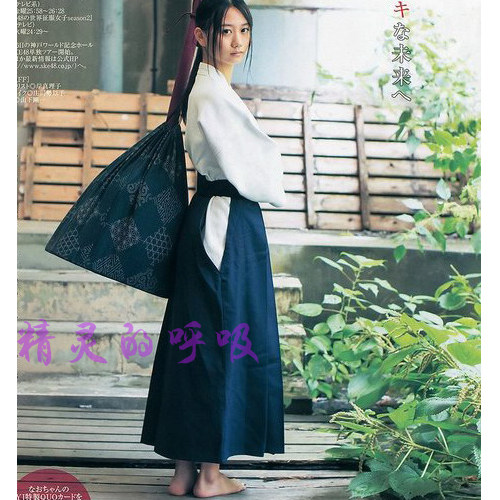 Qiukui outlet Japan quality sword road suit Japanese style and wind pure cotton blouses trousers skirt cos photo-Taobao